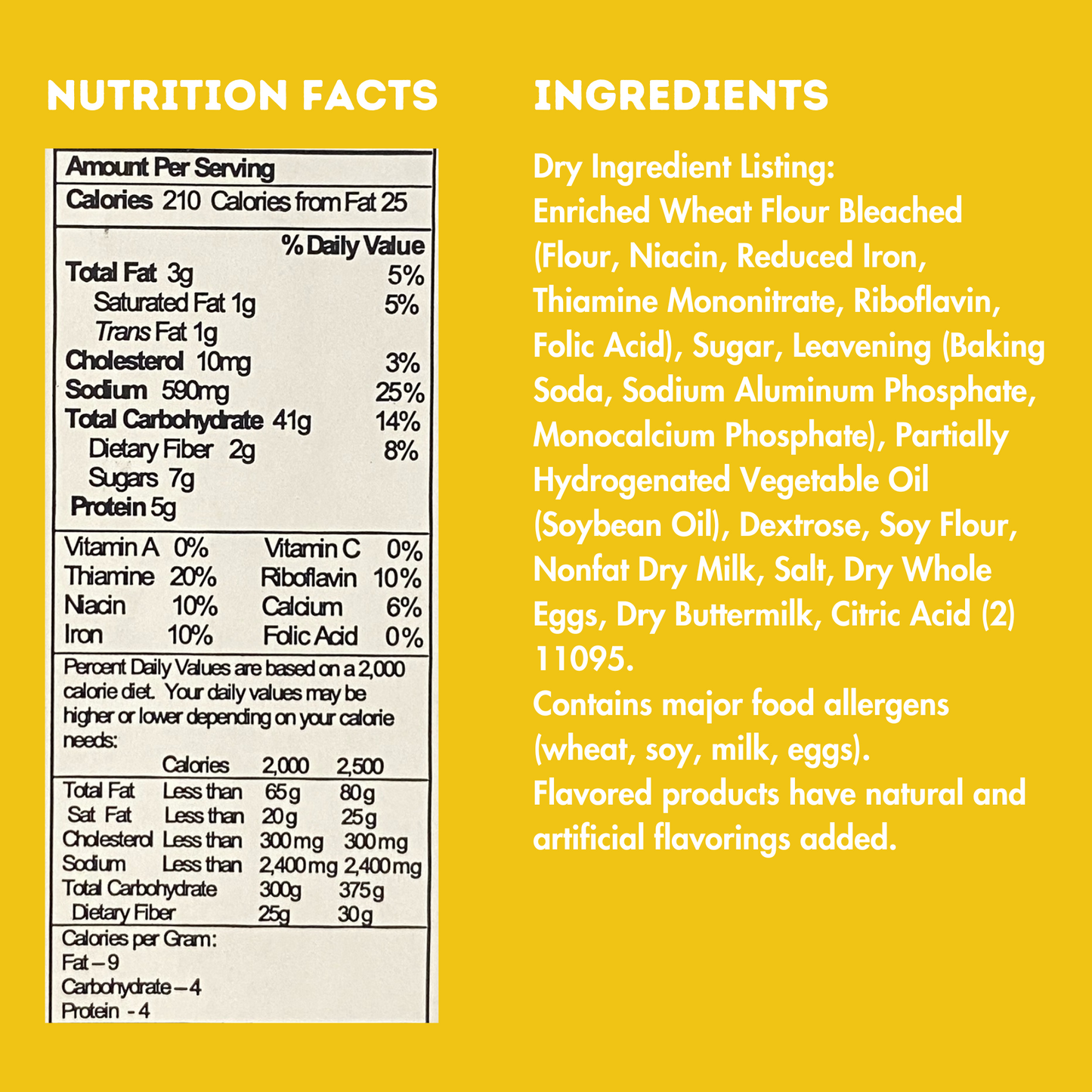 Buttermilk Pancake Mix