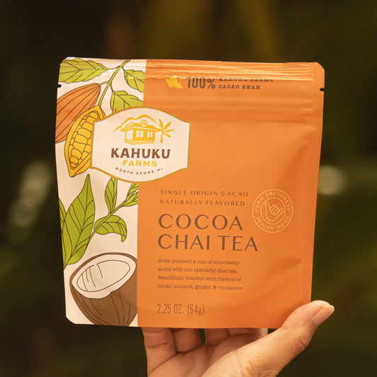 bag of cocoa chai tea