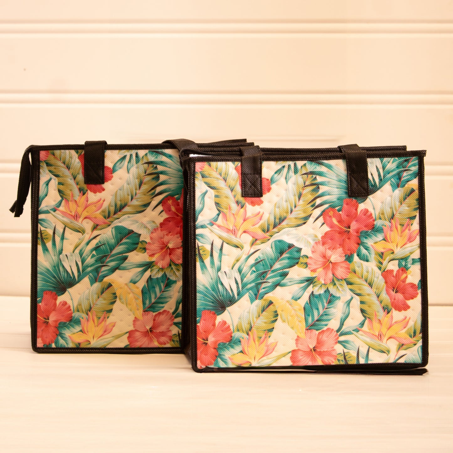 floral print tote for north shore set