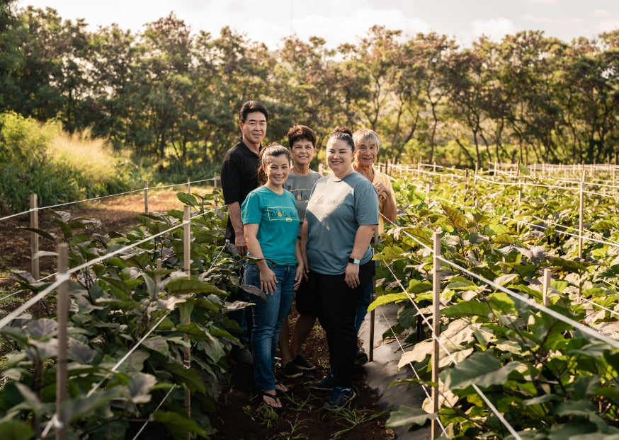 family of farmers